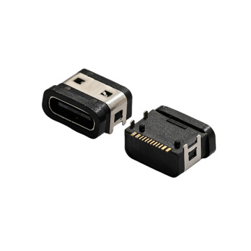 Type-C 16pin Waterproof type socket SMT