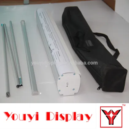 basics pull out banner stand for advertising