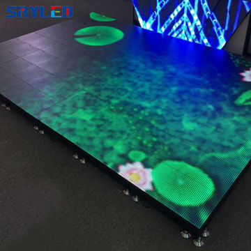 Panneaux d'affichage mural vidéo LED pour planchers de danse et étapes intérieures: 500x500mm écrans interactifs