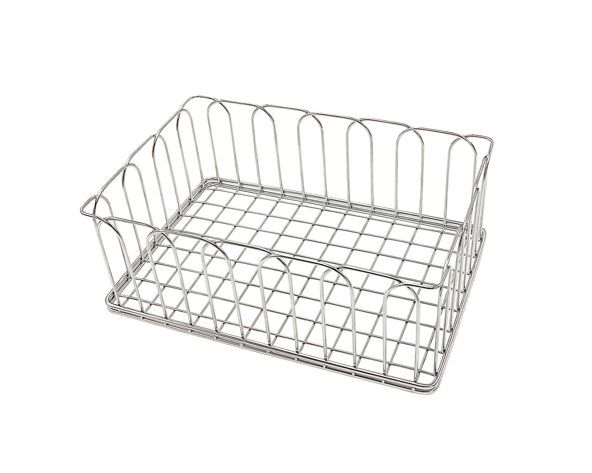 Stainless Steel Design Hollow Home Drainer Dish Rack