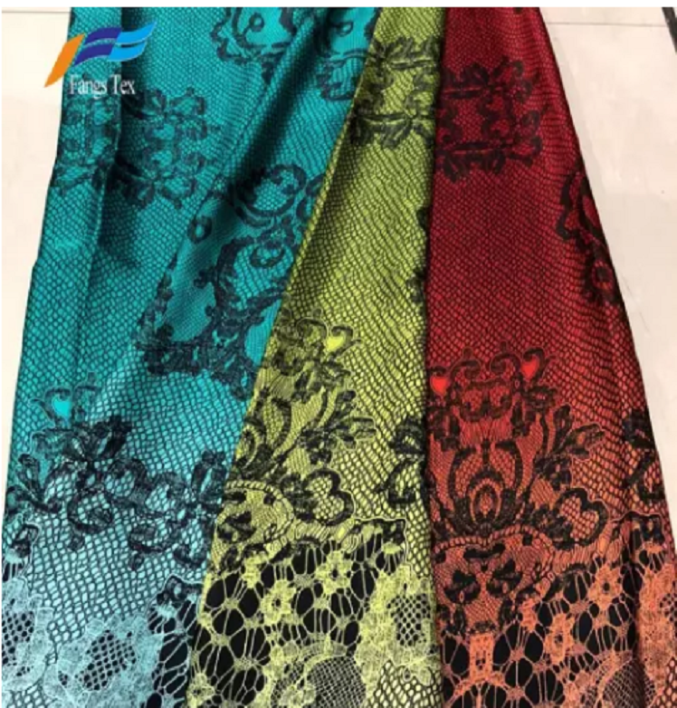 100% Polyester Printed  Satin Fabric