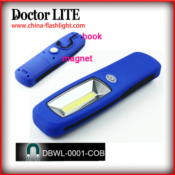 Warranty One year COB LED Working Light,Plastic led light with magnet , Portable COB Work Lamp