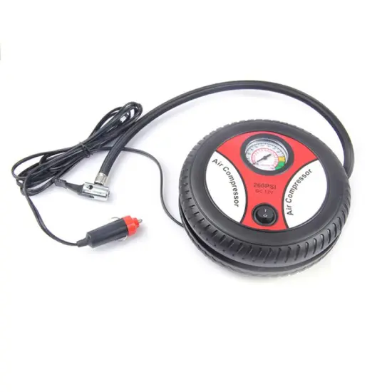 12V Portable Air Compressor Wheel 260psi Tyre Inflator Pump Car Auxiliary Tools Tire inflation pump Air Compressor
