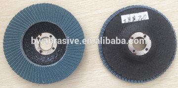 Zinc abrasive cloth flap disc made in China