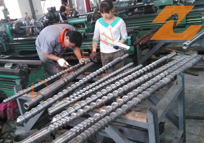 Single Screw and Barrel for Extrusion Machinery