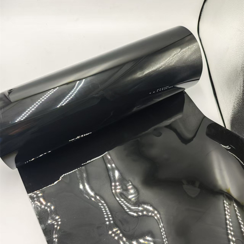 Brown PVC film in roll Brown PVC film in roll
