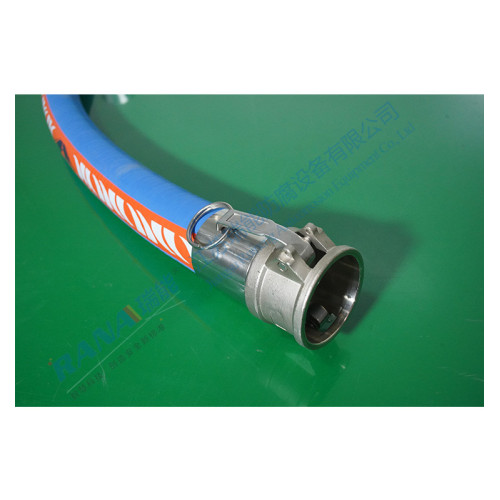 Tubo CONVOLUTADO PTFE alinhado com conector rápido