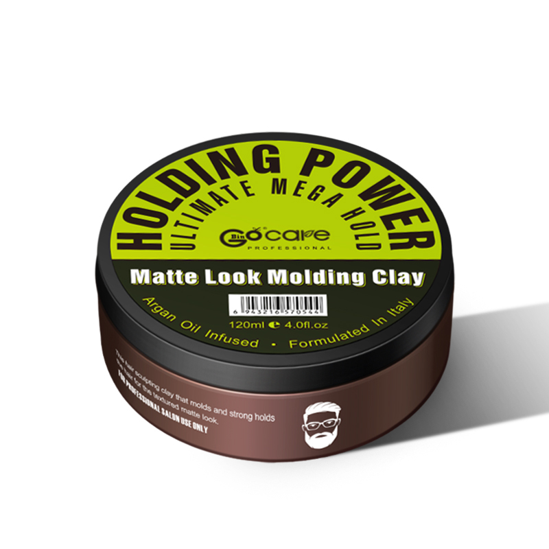 High Quality Organic Strong Hold Matte Styling Effect Long Lasting Hair Clay For Man