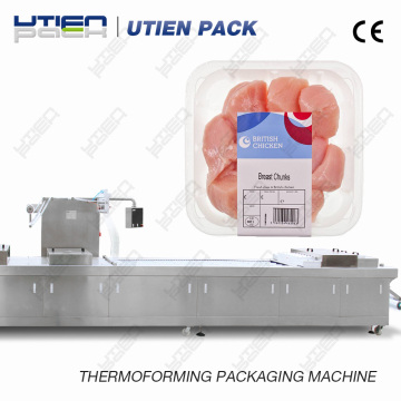 Automatic chicken vacuum packing machine