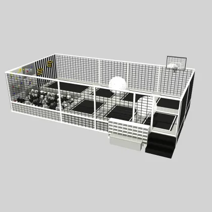 Modular Soft Mini Treehouse Kids Zone Indoor Playground Equipment