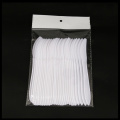 Disposable plastic cutlery set free collocation with fork knife spoon napkin