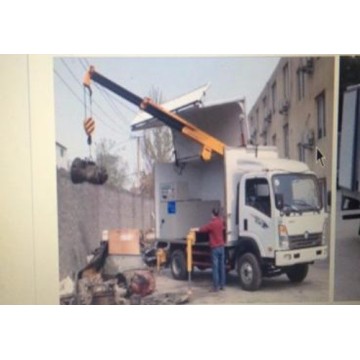 Mobile Repairing Service Truck on road high way