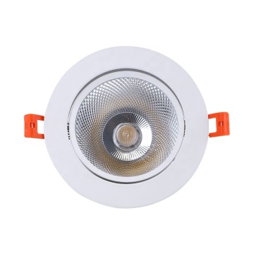 Στρογγυλό αλουμίνιο εσωτερικό φως LED με UGR19, RA80, RA90, COB Chip