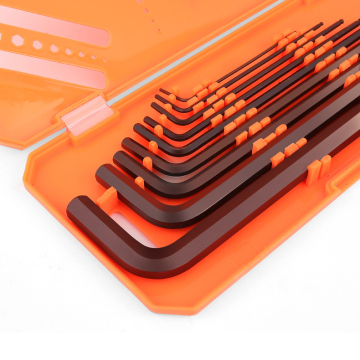 9pcs Ball Point Head Hex Key Allen Wrench Set