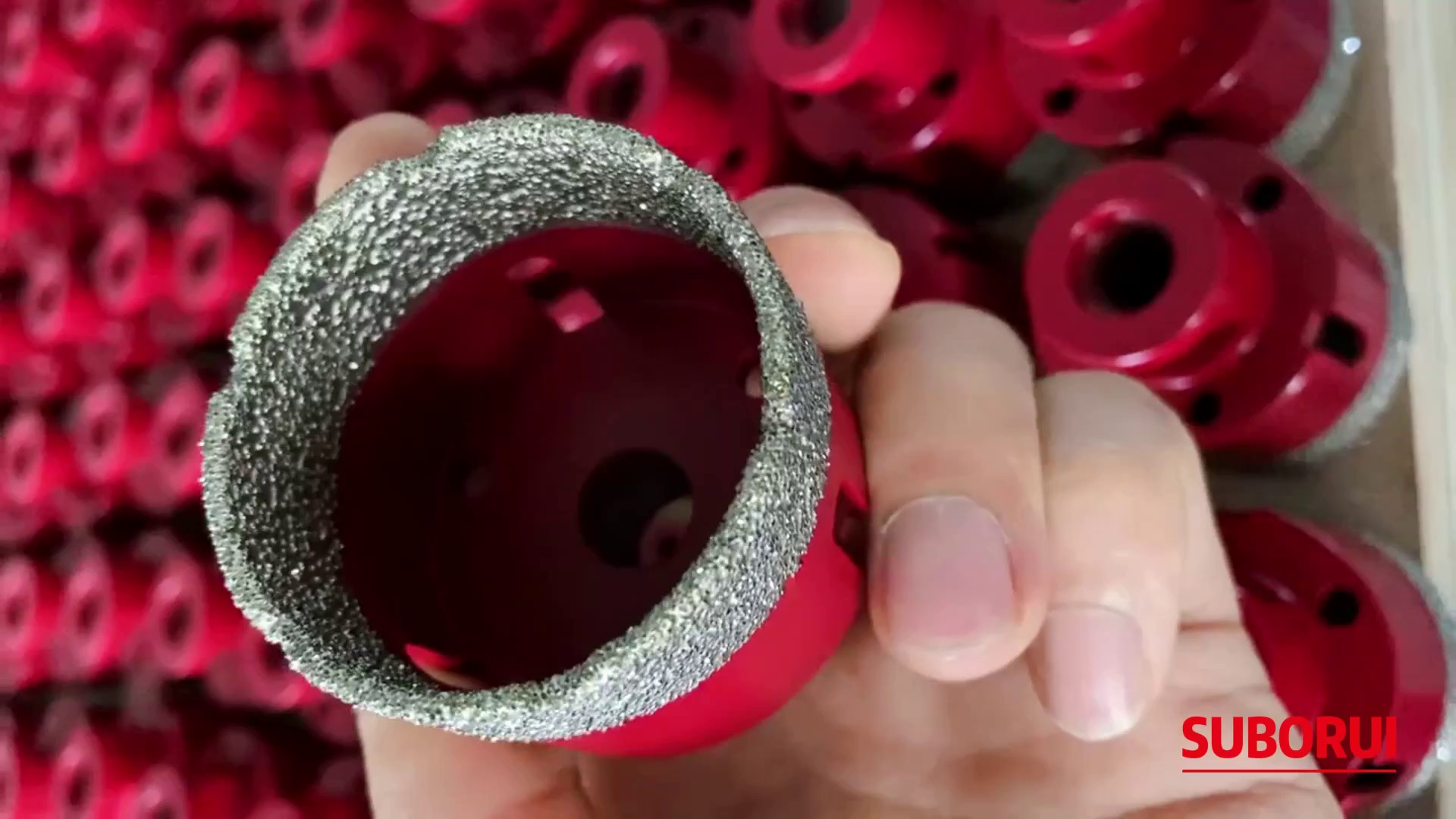 Suborui Brocas Laser Welded Gas Drill Bit for Reinforced Concrete