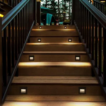 Hot Sale 86x86mm Waterproof LED Step Light - Recessed Wall Lamp 100-240V IP65