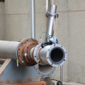 Non-filled tube electromagnetic flowmeter