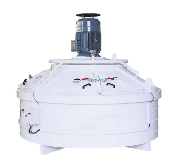 Mixer planet sumbu vertikal untuk pencampuran beton