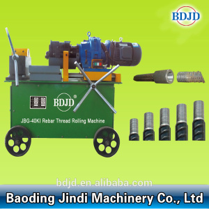 Thread rolling machine steel rod threading making machine