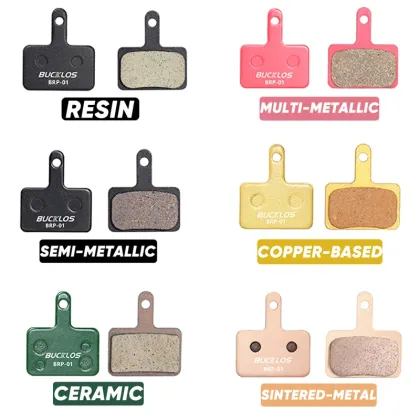 AS611 China Factory Bicycle Brake Disc Pads Organic Sintered for SHIMANO Deore/TEKTRO/PROMAX