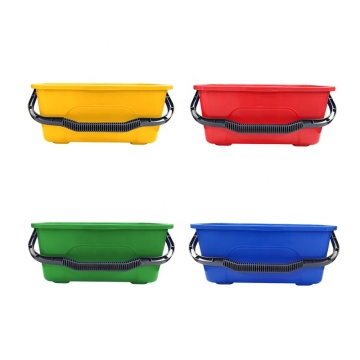 Commercial 3 Gallon 12L Heavy Duty Plastic Cleaning Bucket with Ergonomic Handle