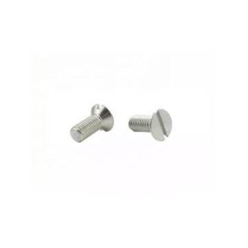 304 Stainless Steel DIN963 Slotted Countersunk Head Screws