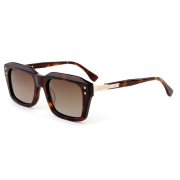 Bold statement acetate sunglasses