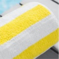 100% cotton striped beach towel pool towel