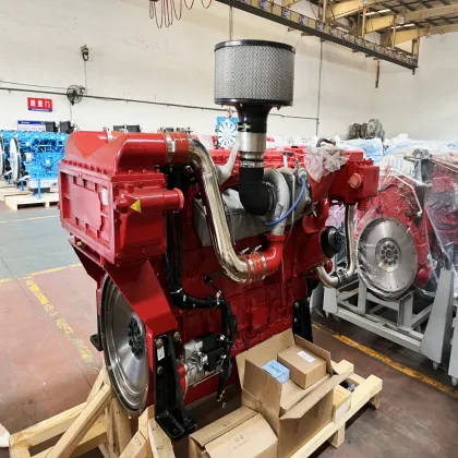 Generator diesel engine assembly