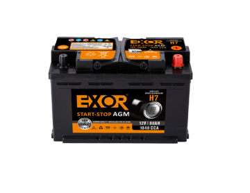 12V80AH - AGM Battery (Start-Stop)