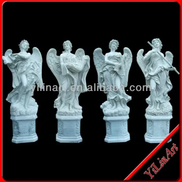 White marble four season garden statues YL-R095