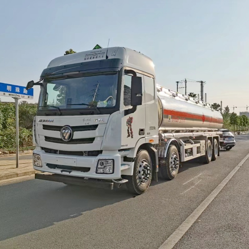 big oil tanker truck