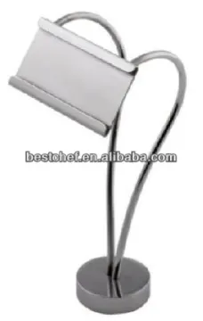 stainless steel Deluxe heart twin arm food tag