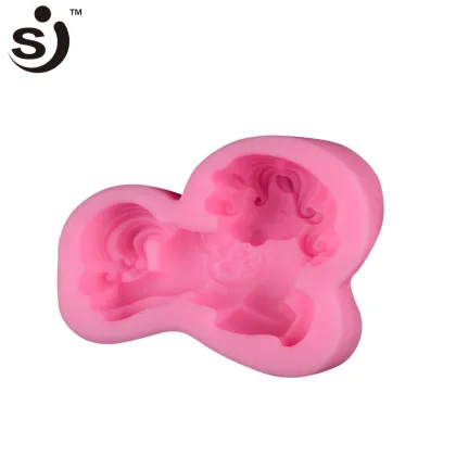 Cheap Price Silicone Soap Making Molds Little Horse Shape Silicone Soap Molds