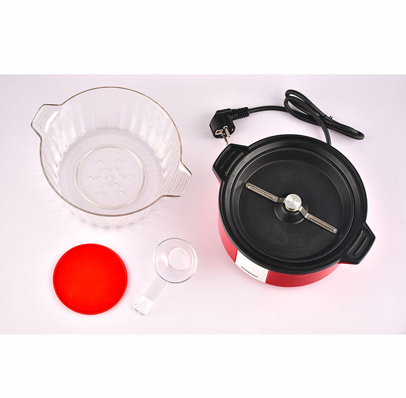 Oiled  Popcorn Popper Maker Machine Popcorn Maker With Butter Melting Container Home Electric Oil Popcorn Maker Mul