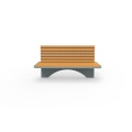 Benches in municipal parks