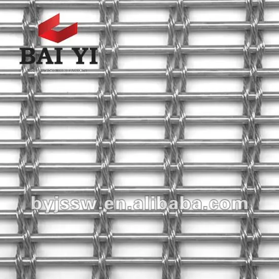 Rolls of Metal Decorative Wire Mesh
