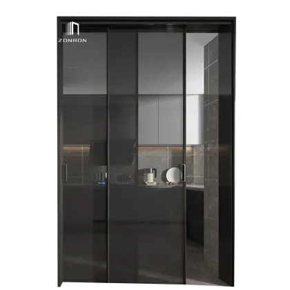 Customized Aluminum Sliding Doors and Windows: Zonron Factory's Large Glass Sliding Door Solutions