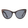 Cat Eye Wooden Sunglasses