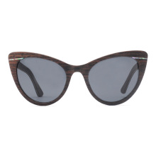 Polarized Wooden Sunglasses Cat Eye Wooden Sunglasses Supplier
