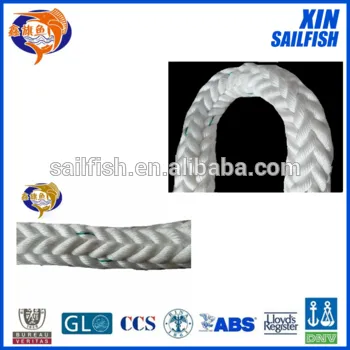 Mooring ropes 58mm 12-strand PP Filament ropes