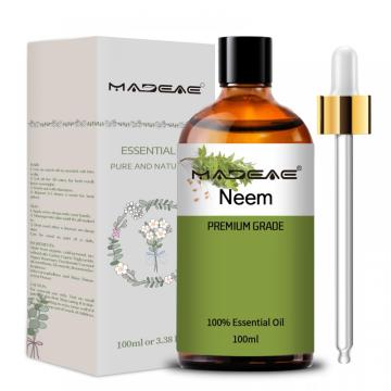 Neem Oil 100% Pure and Natural for Food Cosmetic High Quality