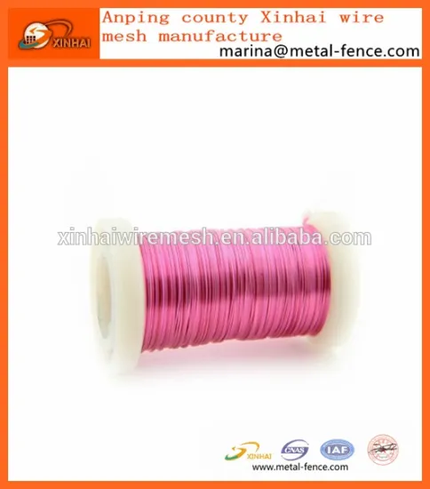 Beautiful Decorative Aluminum Copper Electric Craft Wire Color Code