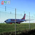 Panneau de clôture de sécurité de l'aéroport clôture de prison en fil de fer barbelé