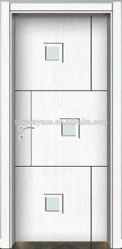 Simple design high quality WPC interior door for bedroom