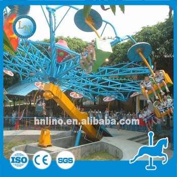 Crazy musical fun park swing double flying twin flight rides for sale