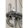 New Design Thermostatic Square Digital Display Shower Set