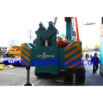 Crawler  pile driving machine