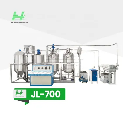Modular Oil Refinery Machines for Crude, Soybean, and Peanut Oils