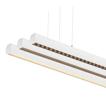 4Ft 8Ft LED Hanging Linear Light for Office, Mall, Billiard Room